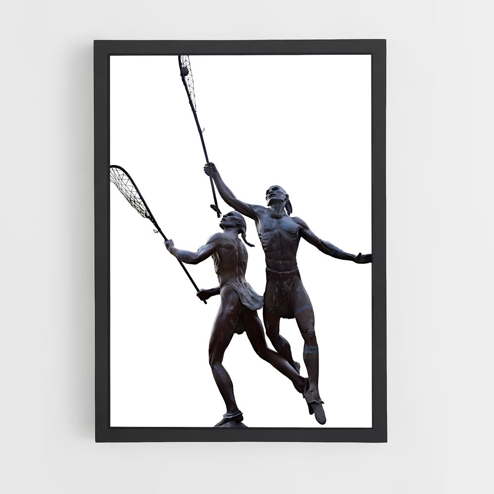 Poster Lacrosse Spirit (vue 2)